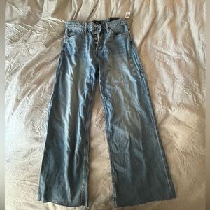 Gap high rise wide leg jeans 8/29s